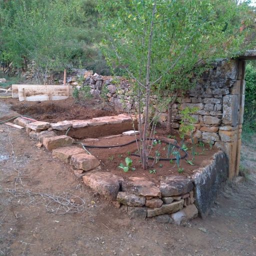 Fabrication du 2nd Mur en Pisée 09/2020